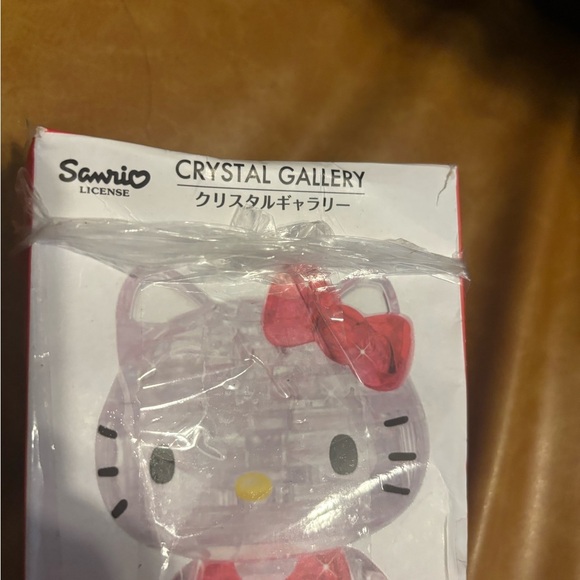 Hanayama Crystal Gallery 3D Puzzle Sanrio Hello kitty Cat 36 pieces New Japan - Picture 3 of 8